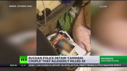 30명 살해해 인육 먹은 ‘러시아 식인 부부’ 경찰 조사
