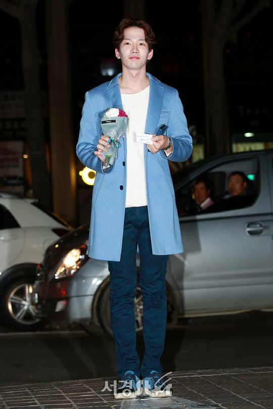 배우 고윤이 28일 오후 서울 영등포구 한 음식점에서 열린 tvN 수목드라마 ‘크리미널 마인드’ 종방연에 참석하고 있다.