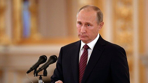 푸틴 “군사적 수사 고조는 파멸의 길…평화적 해결책 찾아야”