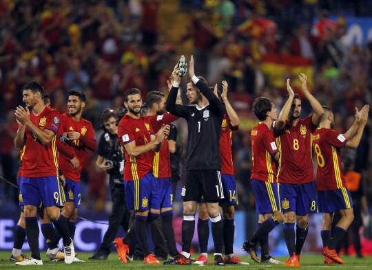 스페인 11회 연속 월드컵 본선 진출