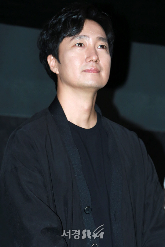 배우 박해일이 7일 오후 서울 성동구 행당동 왕십리 CGV에서 열린 영화 ‘남한산성’ 무대인사에 참석했다.