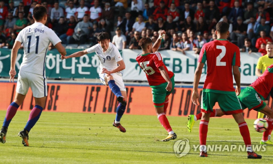 [한국 모로코] 신태용호, 졸전 끝에 1-3 완패…이변은 없었다