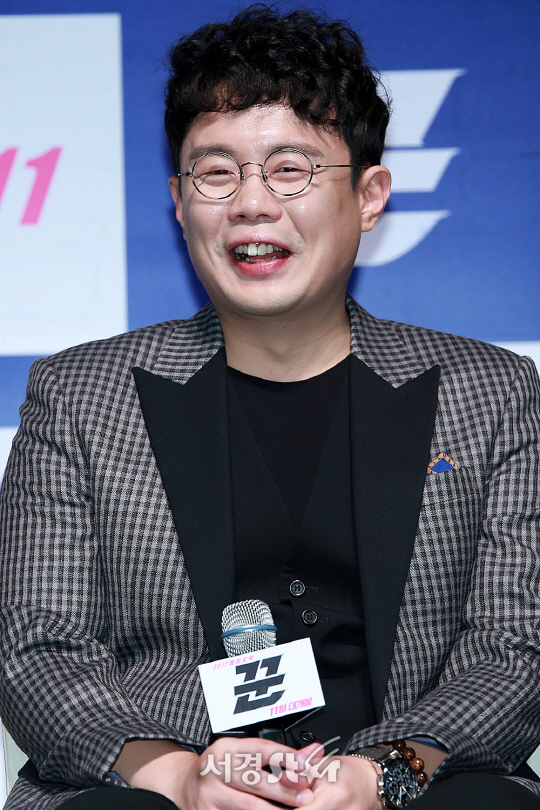 배우 안세하가 11일 오전 서울 강남구 신사동 압구정 CGV에서 열린 영화 ‘꾼’ 제작보고회에 참석했다.