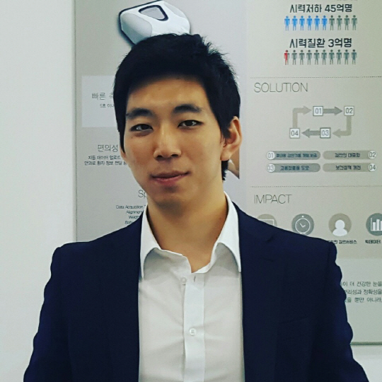 [주목! 바이오벤처-오비츠] “1초만에 시력 측정 휴대용기기 개발... 베트남·캄보디아·인도서 잘 팔려요'