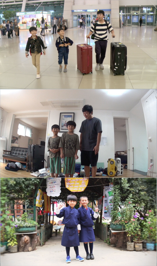 '나의 외사친' 이수근, 두 아들과 부탄 여행…'엄친아' 가족과 동거