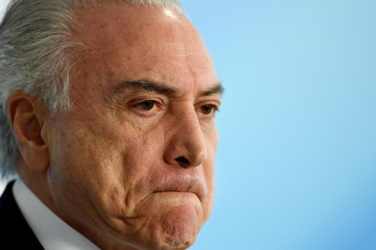브라질 테메르 대통령 재판 또 피해간다...檢, 추가 기소할까?