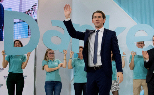 오스트리아 국민당, '극우 자유당과 연정하겠다'