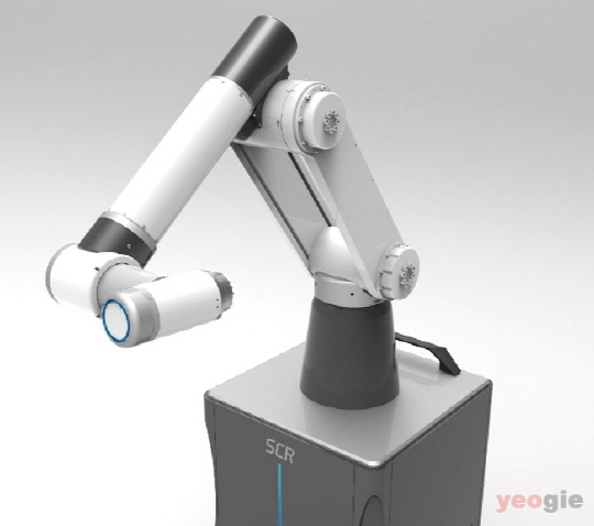 뉴로메카의 산업용 스마트 협동로봇.