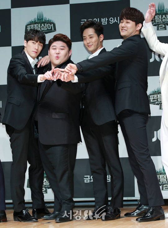 에델라인클랑이 26일 오전 서울 마포구 상암 JTBC에서 열린 JTBC ‘팬텀싱어2’ 기자간담에 참석해 포토타임을 갖고 있다.