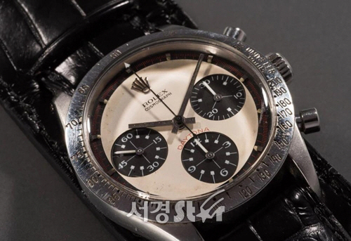 ‘할리우드 전설’ 폴 뉴먼의 롤렉스 손목시계, 200억원에 낙찰