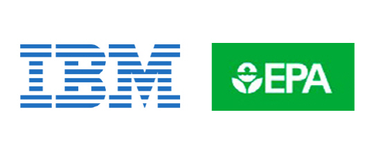 (좌) IBM, (우) 미 환경보호청 로고