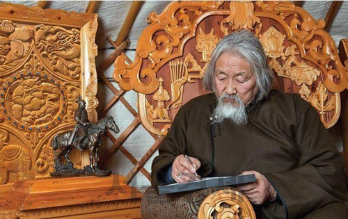 몽골 시인 담딘수렌 우리앙카이 /사진제공=아시아문화전당
