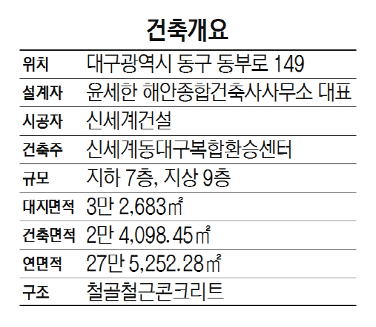 [2017 한국건축문화대상-우수상] 신세계 동대구복합환승센터