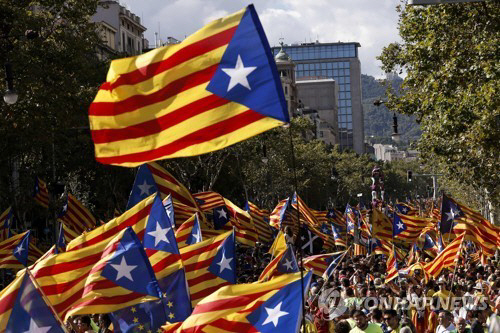 스페인 헌법재판소, 카탈루냐 분리독립 선언 무효 결정
