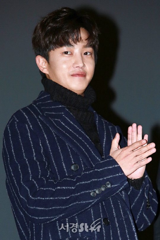 배우 김민석이 11일 오후 서울 용산구 CGV 용산아이파크몰에서 진행된 영화 ‘미옥’ 무대인사에 참석했다.