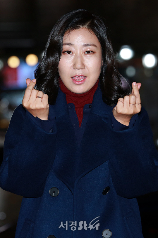 배우 라미란이 16일 오후 서울 영등포구 한 음식점에서 열린 tvn 수목드라마 ‘부암동 복수자들’ 종방연에 참석했다.