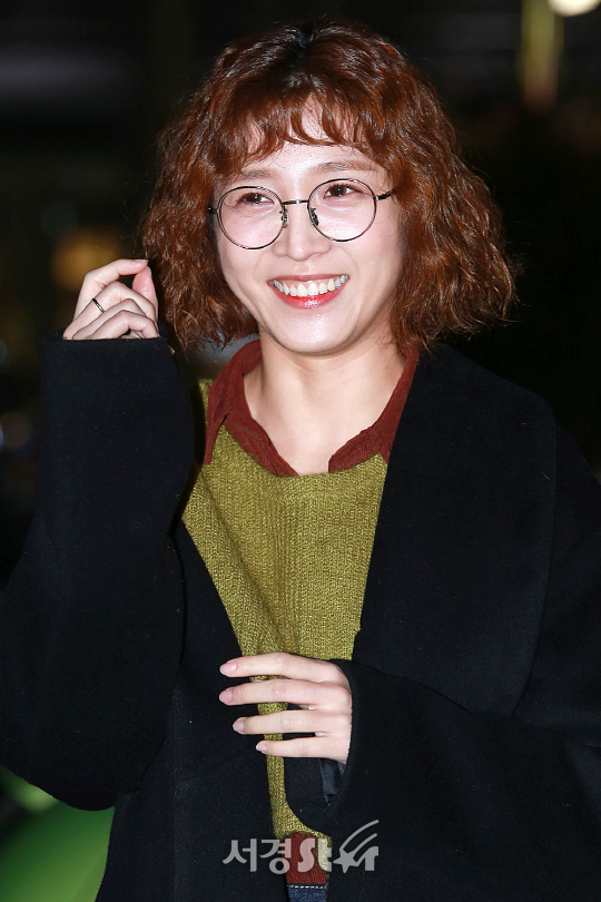 배우 이초희가 21일 오후 서울 영등포구 한 음식점에서 열린 SBS 월화드라마 ‘사랑의 온도’ 종방연에 참석했다.