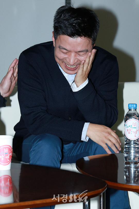 김생민이 27일 오후 서울 마포구 상암동 상암 MBC에서 열린 MBC 파일럿 예능 ‘전지적 참견 시점’ 기자간담회에 참석했다.