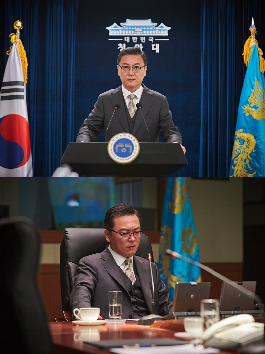 '강철비' 김의성, 대통령 변신..'선제 핵폭격' 불사
