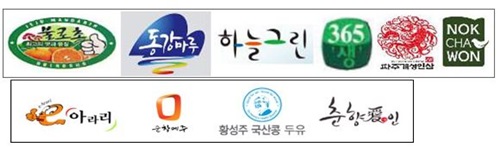2017 농식품파워브랜드로 선정된 대한민국 대표 10대 농식품 브랜드 ⓒ농식품부 제공