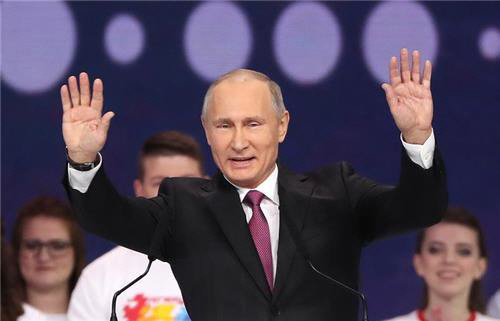 푸틴 “평창 올림픽 보이콧 안해…개인자격 출전 막지 않을 것”
