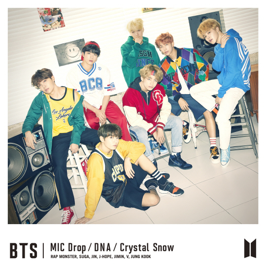 방탄소년단 ‘MIC Drop/DNA/Crystal Snow’, 日 오리콘 데일리 싱글 차트 1위 기염