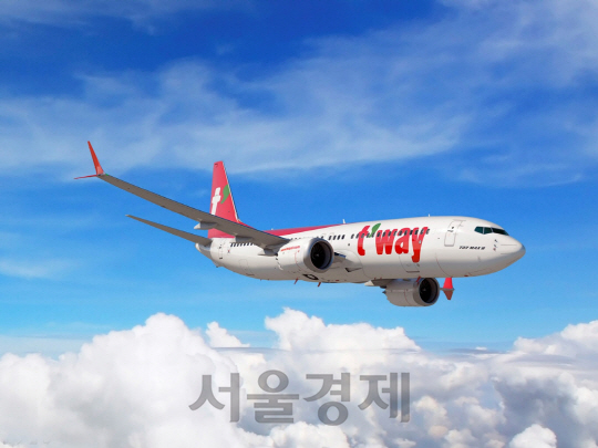 티웨이항공, 8시간 비행하는 보잉 ‘737 맥스8’ 2019년 도입