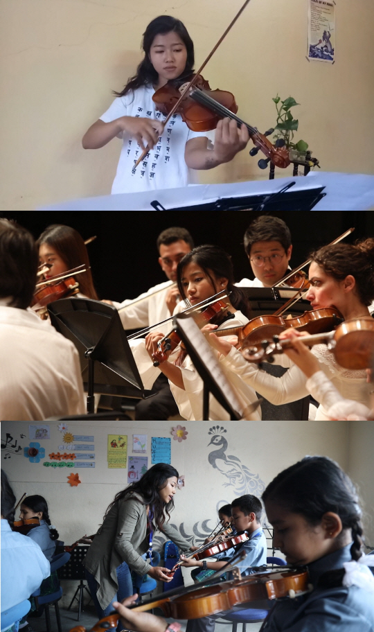 ‘다큐공감’ 네팔 소녀 포비, ‘세계 시민 오케스트라’ 무대에 서다