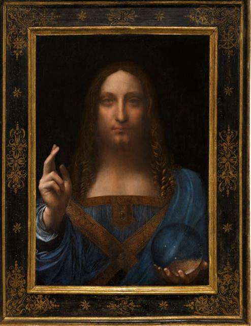 레오나르도 다빈치의 예수 초상화 ‘살바토르 문디’(구세주)