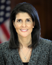 니키 헤일리 유엔주재 미국 대사