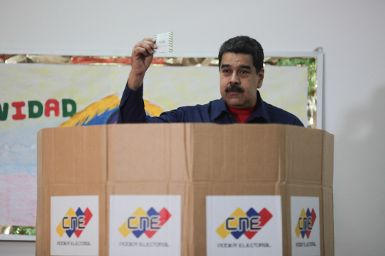 니콜라스 마두로 베네수엘라 대통령/카라카스=EPA연합뉴스