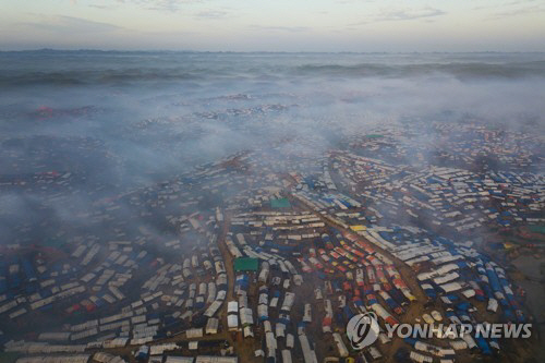 방글라데시 쿠투팔롱 난민 수용소