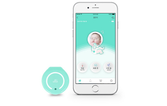 영유아의 건강 상태를 실시간으로 알려주는 웨어러블 기기를 개발한 ‘올비’
