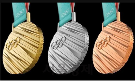 2018 평창동계올림픽 메달./사진제공=특허청