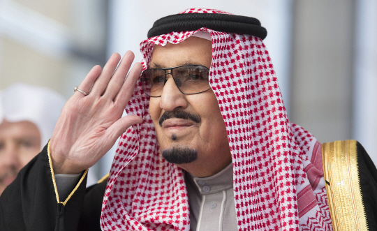 살만 빈압둘아지즈 알사우드 사우디아라비아 국왕 /리야드=AFP연합뉴스