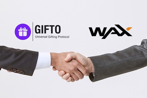 가상화폐 ‘기프토(GIFTO)’, 왁스(WAX) 통한 사용처 확대