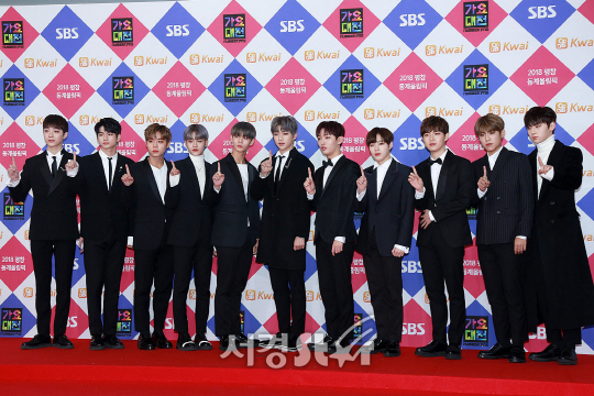 SBS 연예대상 측 '워너원 11명, '나야 나' 축하무대 오른다'(공식입장)