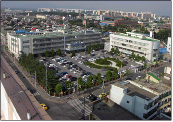 노후 공공건축물 리뉴얼사업 3차 선도사업 대상지로 선정된 전북 익산시청사 /사진제공=국토교통부