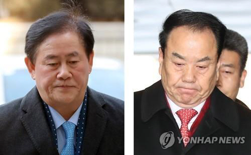새해 첫 해 구속된 국회의원 최경환·이우현