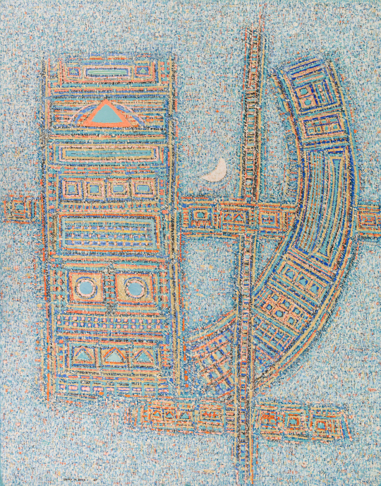 이성자 ‘오작교’ 1965년, 캔버스에 유채, 146x114cm /사진제공=이성자기념사업회