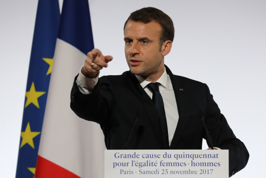 에마뉘엘 마크롱 프랑스 대통령 /EPA연합뉴스