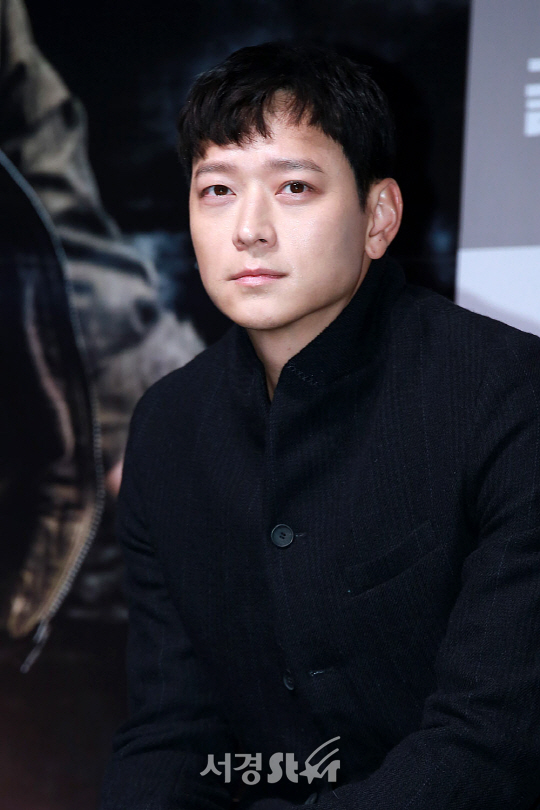 배우 강동원이 17일 오전 서울 강남구 CGV 압구정에서 열린 영화 ‘골든슬럼버’ 제작보고회에 참석했다.
