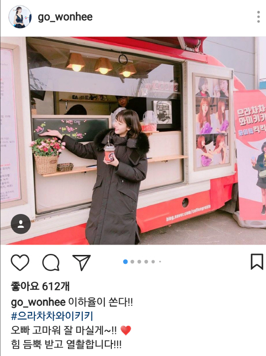 /사진=고원희 인스타그램 캡쳐