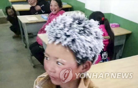 中 ‘눈송이 소년’에 전달된 성금은 달랑 130만원…네티즌 ‘분노’