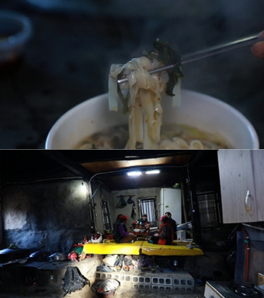 ‘한국기행’ 한겨울에 맛보는 강원도 정선 ‘장칼국수’·‘올챙이국수’