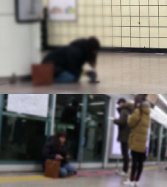 ‘제보자들’ 서울 지하철역서 무릎 꿇고 기도하는 여인의 정체는?