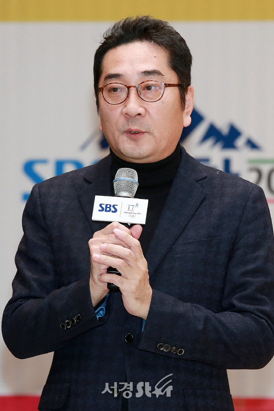 손근영 올림픽단장이 22일 오전 서울 양천구 목동 SBS 13층 홀에서 열린 SBS ‘평창올림픽 방송단 발대식‘에 참석했다.