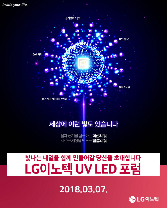 LG이노텍 'UV LED' 파이 키운다