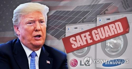 세탁기 세이프가드 공식성명…삼성·LG 美공장 압박한 트럼프