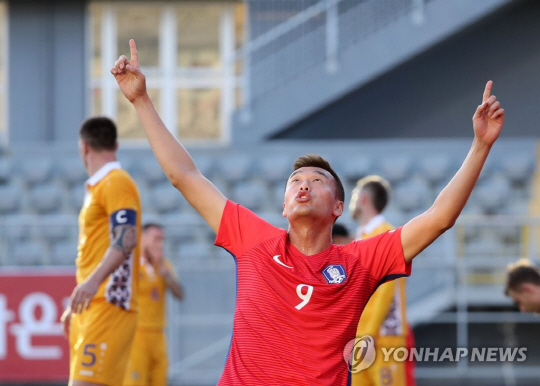 ‘김신욱 결승골’ 신태용호, 피파랭킹 166위 몰도바에 1-0 진땀승